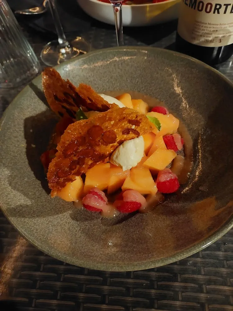 Melon Framboise Amandes